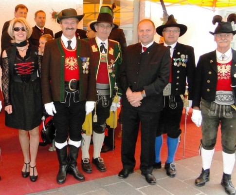Silberstadt Schwaz bot eindrucksvolles Bild beim Bataillonsschützenfest 2014