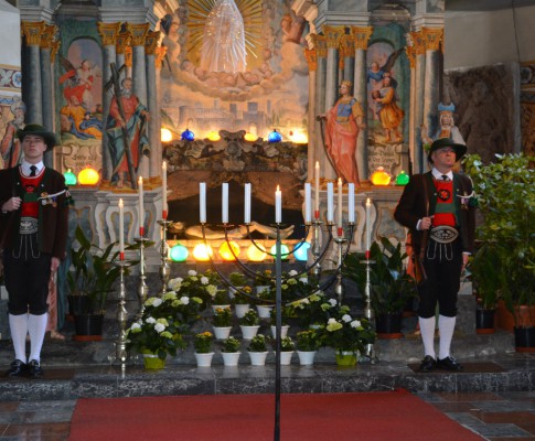 Ehrenwache am Ostergrabe 2016