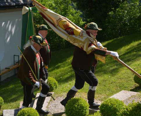 Fahnenweihe der Kaiserjäger