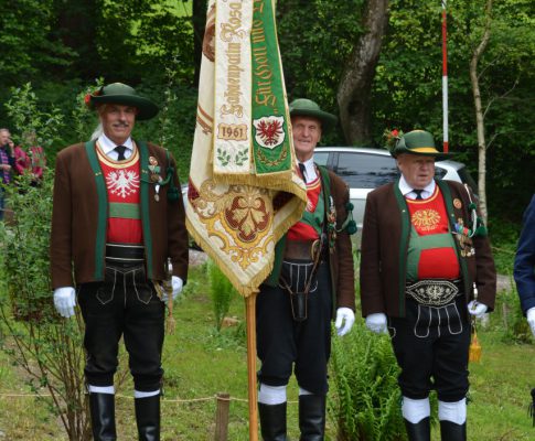 Einweihung der Maria-Zell-Kapelle am Pflanzgarten