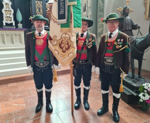 87.Jahrtag der Speckbacher Schützenkompanie Hall in Tirol am 12.3.2023