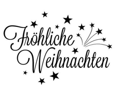 Fröhliche Weihnachten und ein gutes neues Jahr